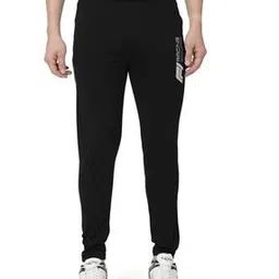 Men Typographic Print Track Pants-image-57