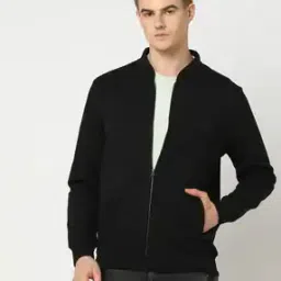 Slim Fit Sweatshirt with Insert Pockets-image-75