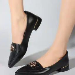 Women Pointed-Toe Chunky-Heeled Pumps-image-14