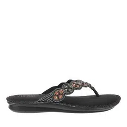 Embellished Thong Strap Flat Sandals-image-23