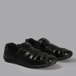 Men Cut-Out Slip-On Casual Sandals-image-5