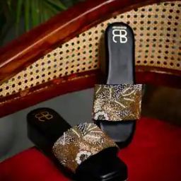 Women Beaded Open-Toe Wedges-image-38