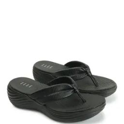 Women Open-Toe Slip-On Wedges-image-25
