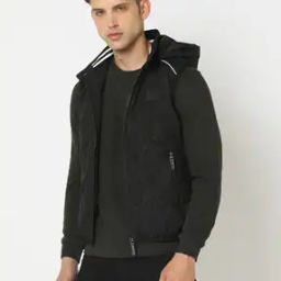Men Regular Fit Gilet Jacket-image-64