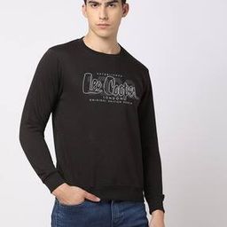Logo Print Crew-Neck Sweatshirt-image-94