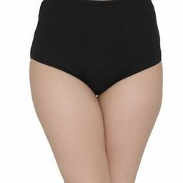 Cotton Spandex High-Waist Outer Elastic Hipster Panties-image-24