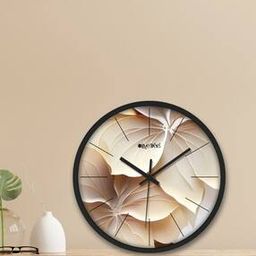 Floral Pattern Wall Clock-29