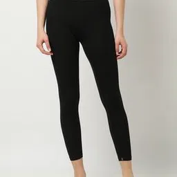 Ankle-Length Leggings with Elasticated Waist-image-79