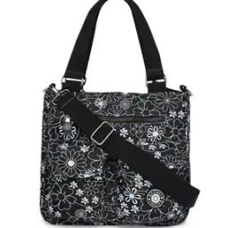 Floral Print Shoulder Bag-image-6