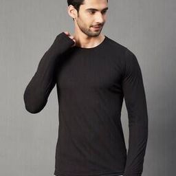 Solid Crew-Neck T-shirt-image-4
