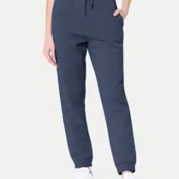Women Fitted Joggers with Drawstring Waist-image-10