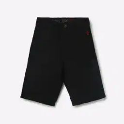 Flat-Front Shorts with Slant Pockets-image-5