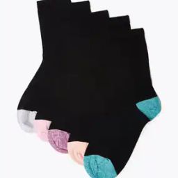 Pack of 5 Ankle-Length Socks-image-70