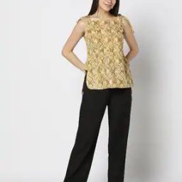 Solid Pleated Pants-27