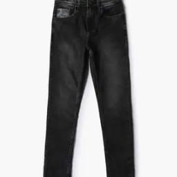 Boys Mid-Wash Slim Fit Jeans-image-48