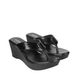 Thong-Strap Wedges Heeled Sandals-image-1