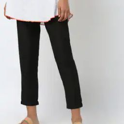 Mid-Rise Ankle-Length Pants-image-9