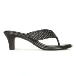 Women Open-Toe Thong-Strap Kitten-Heeled Sandals-37