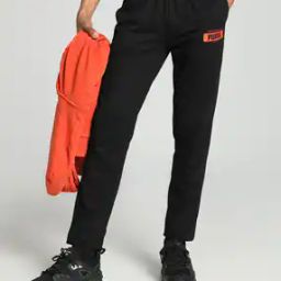 Varsity Brand Print Slim Fit Track Pants-image-13