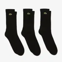 Set of 3 Ribbed Mid-Calf Length Socks-image-81