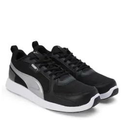 Men Flat Heel Low-Top Sneakers with Lace Fastening-image-3