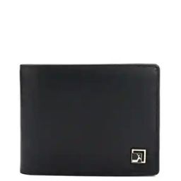 Men Logo Applique Bi-Fold Wallet with Stitch Detail-image-61