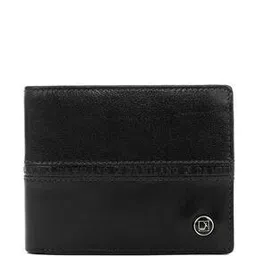 Men Logo Applique Bi-Fold with Stitch Detail-image-5