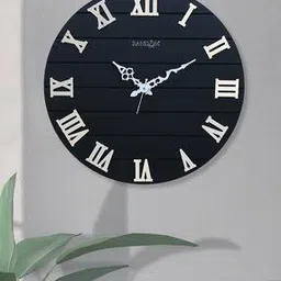 Roman Wooden Wall Clock-52
