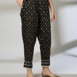 Women Paisley Print Pants-picture-41