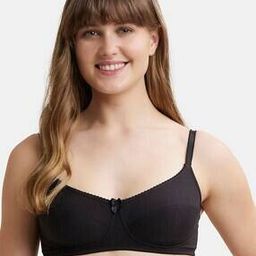1615 Wirefree Non-Padded Super Combed Cotton Elastane Stretch Medium Coverage Everyday Bra-image-55