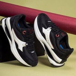 Men Colourblock Lace-Up Casual Shoes-23