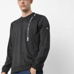 Placement Print Crew-Neck Sweatshirt-picture-1