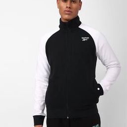 Colourblock Zip-Front Track Polo T-Shirt-image-40