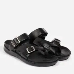 Men Genuine Leather Toe-Ring Sandals-picture-25