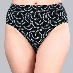 Women Floral Print Briefs with Elasticated Waist-image-22