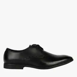 Formal Leather Derby Shoes-16