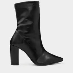 Heeled Mid-Calf Length Boots-image-32