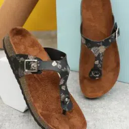 Women Slip-On T-Strap Flip Flops-image-40
