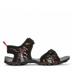 Men Open-Toe Sandals with Velcro Fastening-image-37