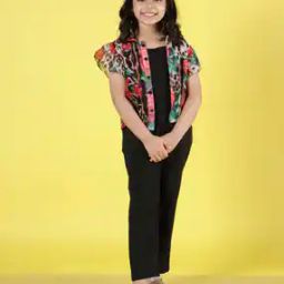 Women Floral Print Top & Pants Set-image-30