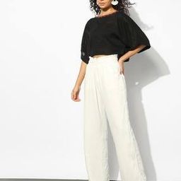 Cotton Dobby Top with Bead Detail-image-80