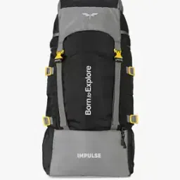 Colourblock Rucksack with Rain Cover-image-46