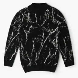 Boys Patterned-Knit Regular Fit Sweater-picture-3