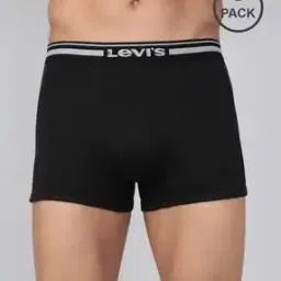 Men Pack of 2 Trunks with Elasticated Waistband-image-99