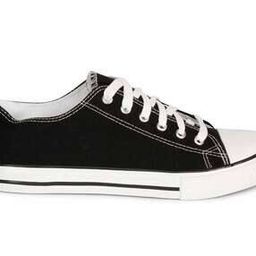 Round-Toe Lace-Up Sneakers-image-4