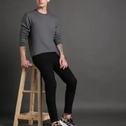 Men Artie Cropped Slim Fit LC14 Jeans-image-85