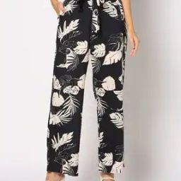 Women Printed Relaxed Fit Trousers-image-47