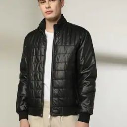 Men Quilted Zip-Front Puffer Jacket-picture-14