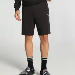 Men Logo Print Flat-Front Shorts-picture-43