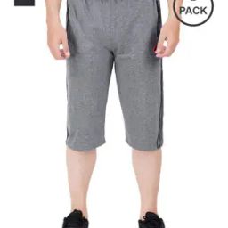 Pack of 2 Flat-Front 3/4th Shorts-picture-6